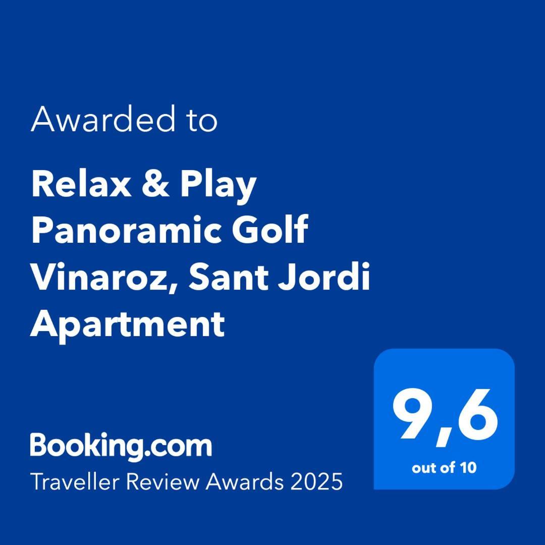 Relax & Play Panoramic Golf Vinaroz, Sant Jordi Apartment Vinarós 外观 照片